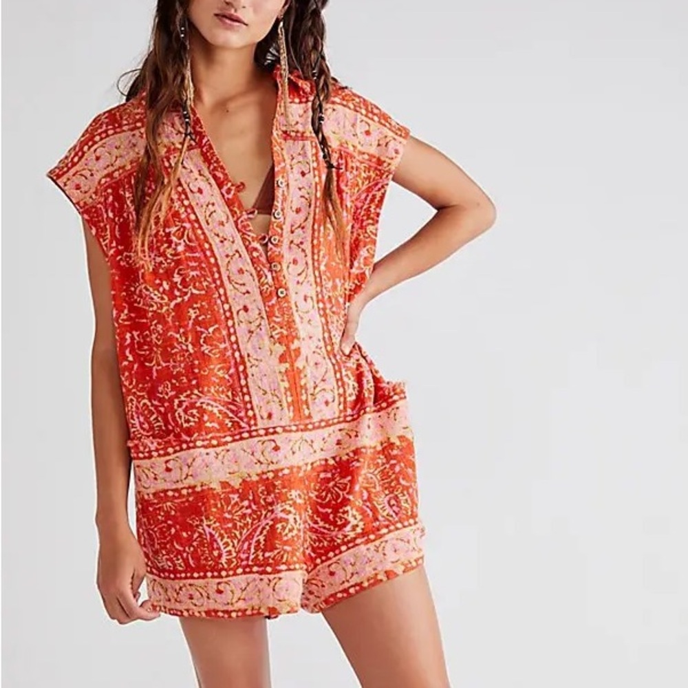 Free People Telly Romper